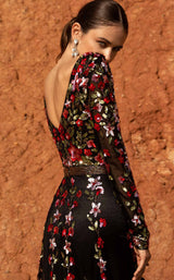 Primavera Couture 3691 Black Multi