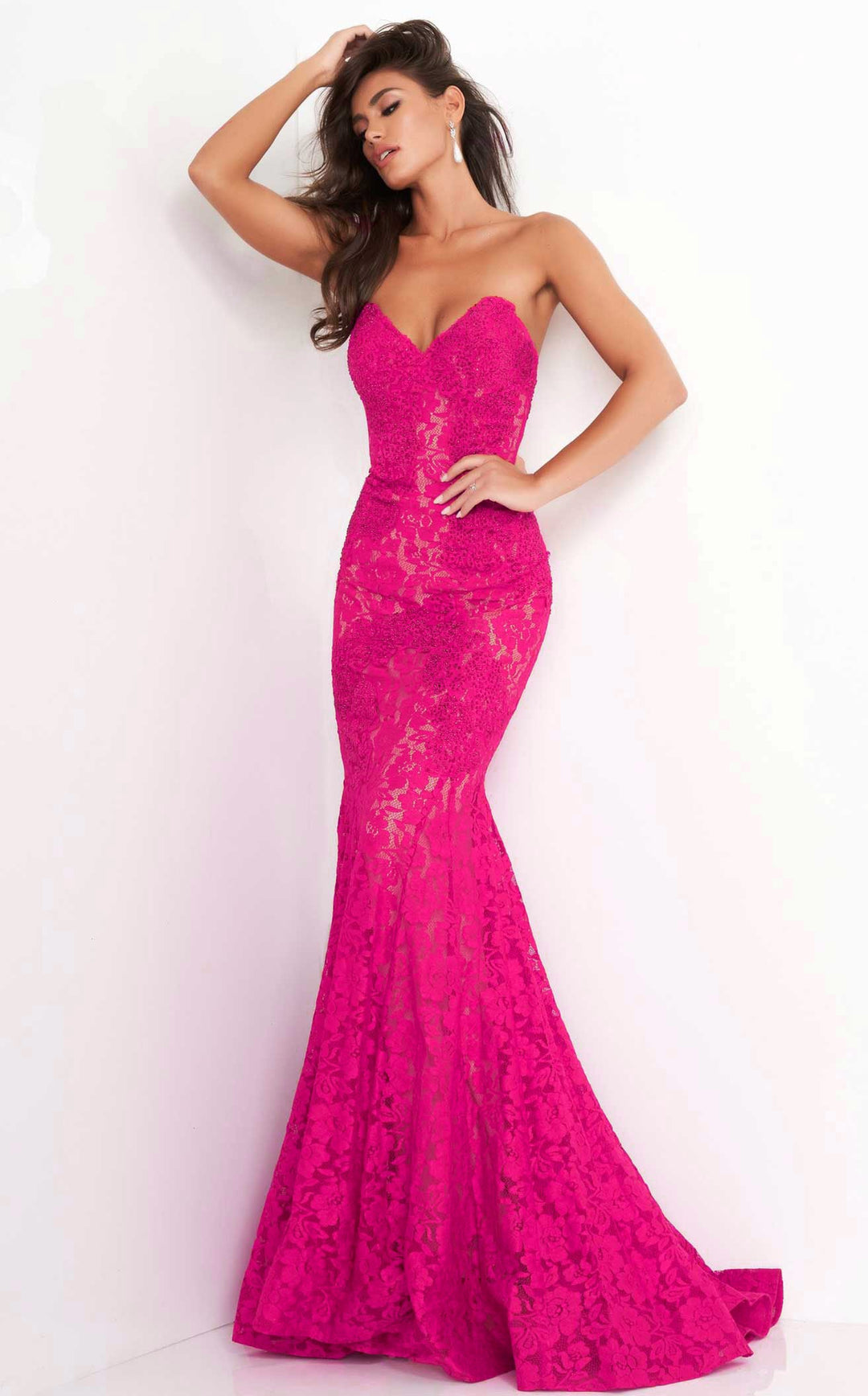 Jovani 37334 Fuchsia