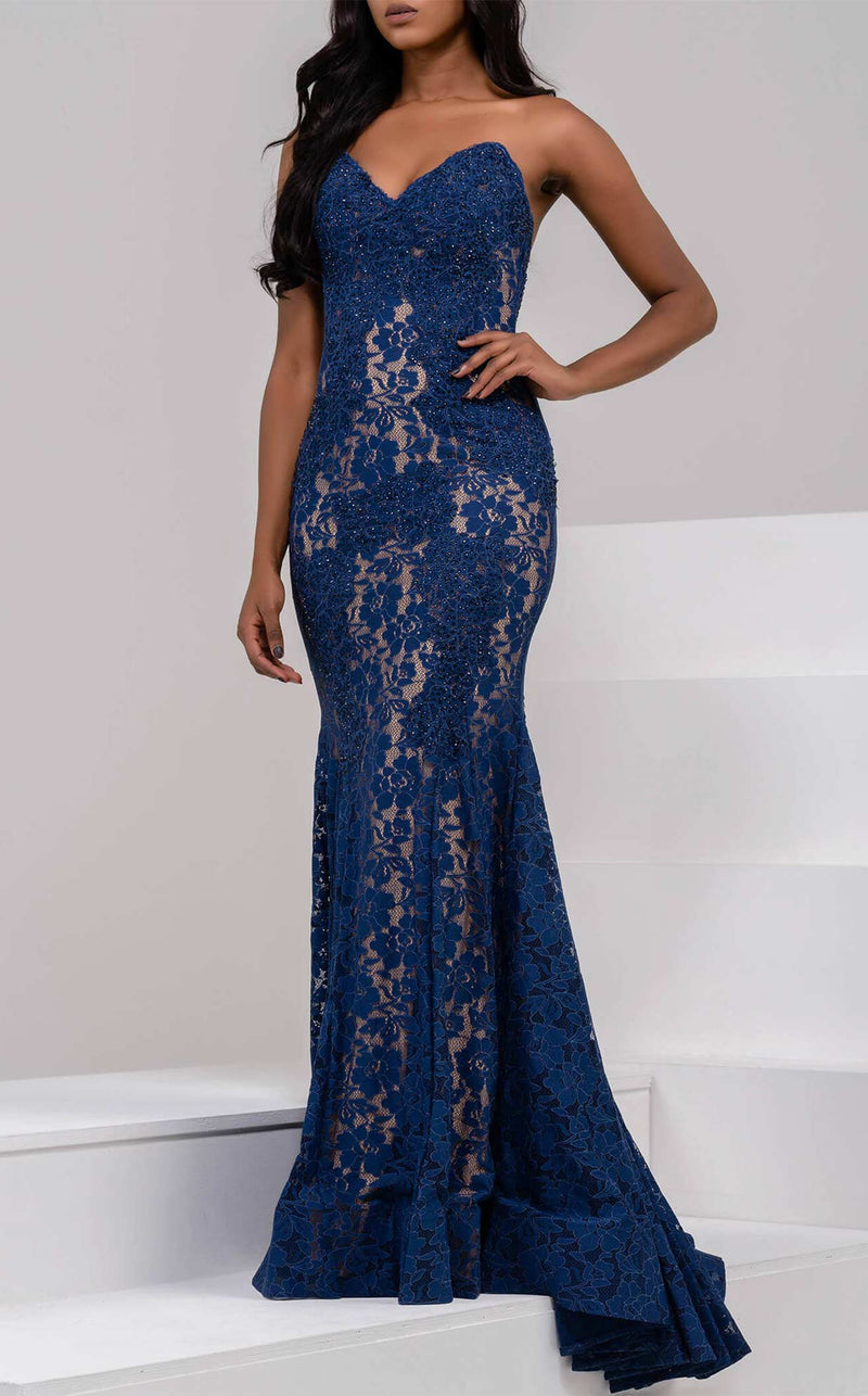 Jovani 37334BG Navy