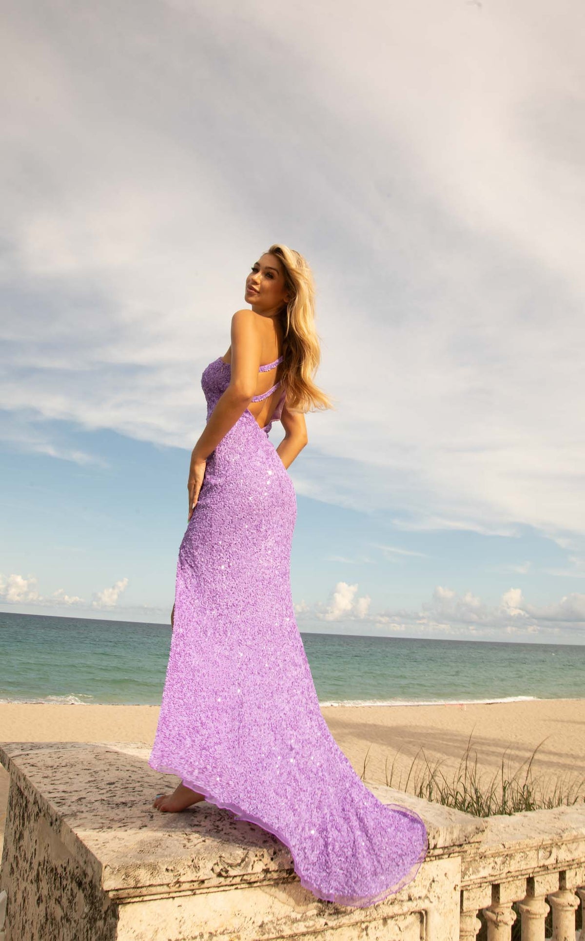 neon lilac dress Alyce Prom 61448 Mimi's Prom| Kansas City, St. Louis, Denver, & Sullivan