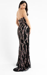 Primavera Couture 3782 Black Multi