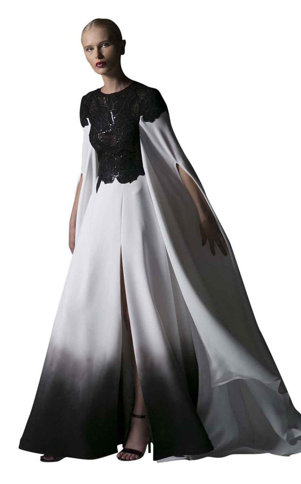 Edward Arsouni Couture SS0391 Black/White