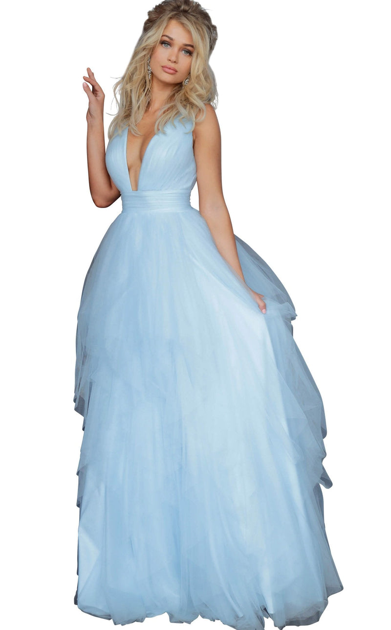 Jovani 3928 Light Blue