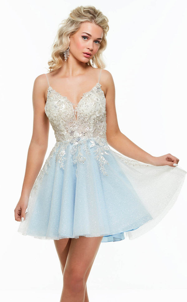 Alyce 3946 Ivory-Glacier-Blue