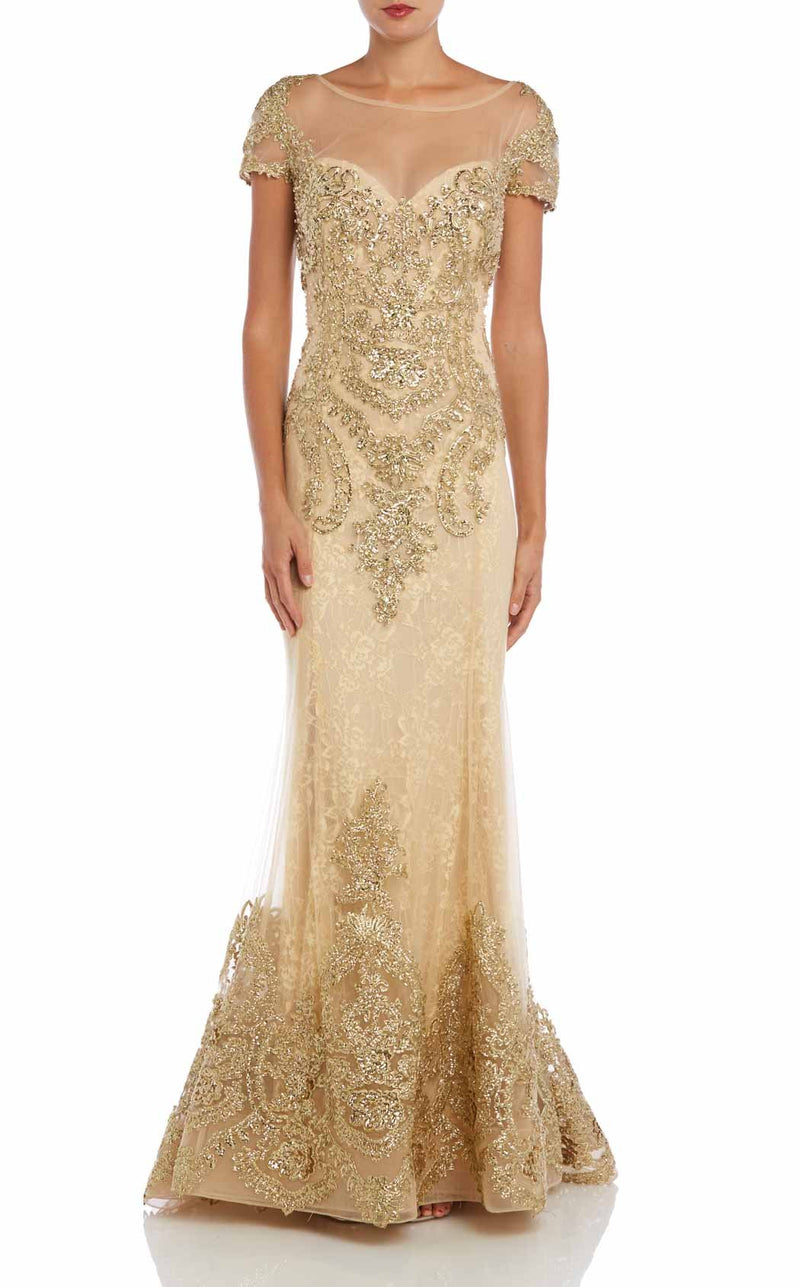 Jovani 39483 Gold
