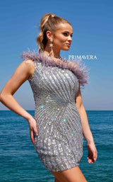 Primavera Couture 4002 Dress Platinum