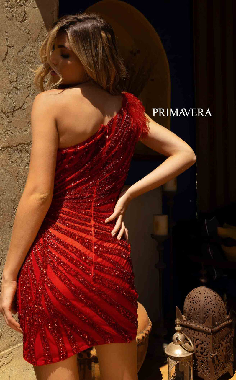 Primavera Couture 4004 Dress Red