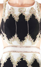 Mac Duggal 40626L Black/White