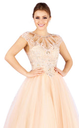 Mac Duggal 40750H Peach