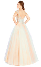 Mac Duggal 40750H Peach