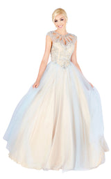 Mac Duggal 40750H Powder Blue