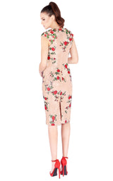 Mac Duggal 40857N Black-Rose