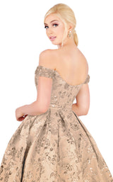 Mac Duggal 40893H Champagne