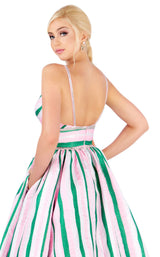 Mac Duggal 40899H Pink Multi