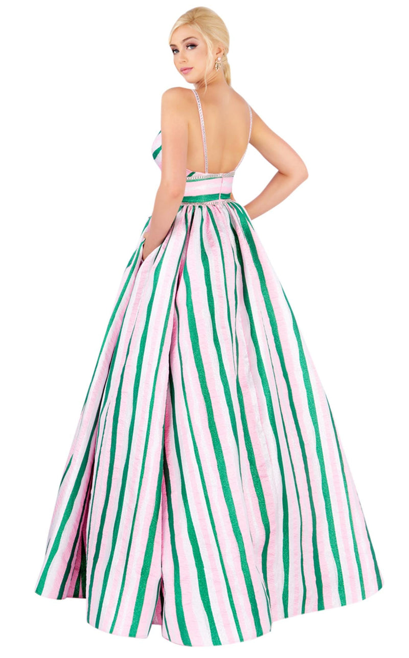 Mac Duggal 40899H Pink Multi