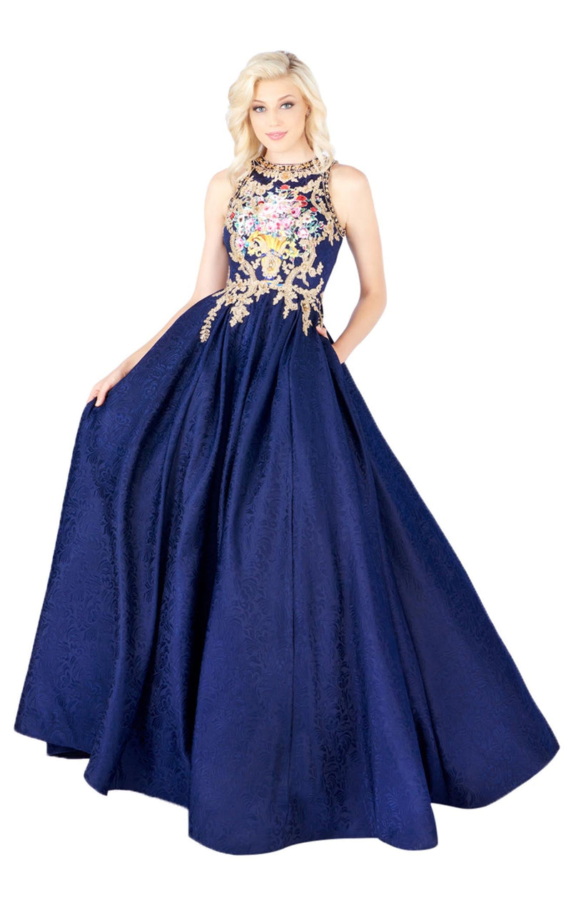 Cassandra Stone 40900A Navy