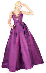 Mac Duggal 40903H Amethyst