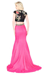 Cassandra Stone 40904A Hot Pink/Black