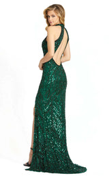 Mac Duggal 4112D Bottle-Green