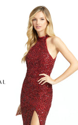 Mac Duggal 4112D Garnet