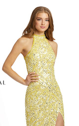 Mac Duggal 4112D Lemon