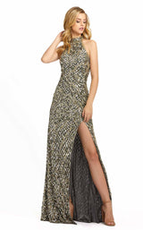 Mac Duggal 4112D Platinum