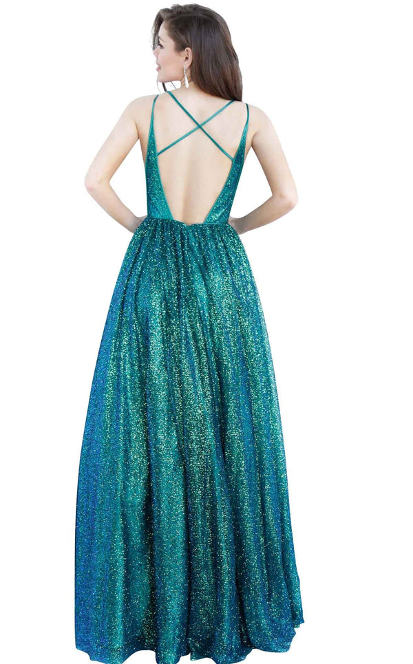 Jovani 4198BG Emerald