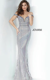 Jovani 4217 Off White/Black