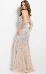 Jovani 4247bg Silver/Aqua