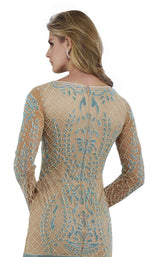 Lara 42630 Nude-Turquoise