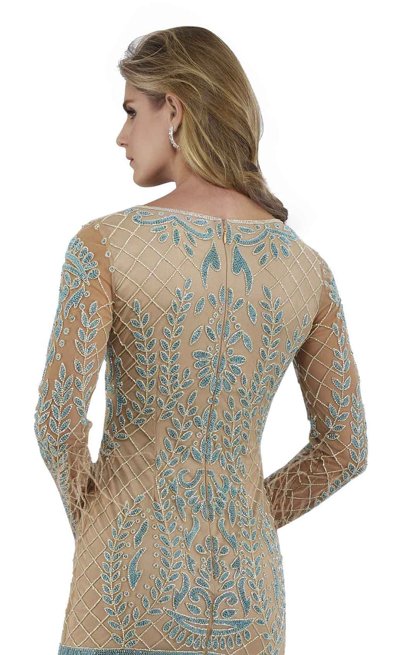 Lara 42630 Nude-Turquoise