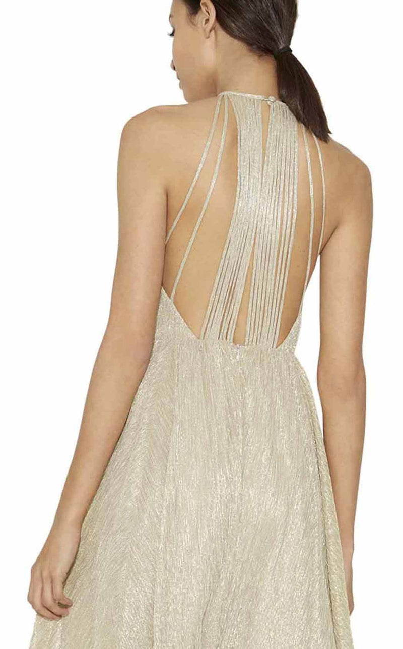 Halston Heritage XXJ152120T Pale-Gold