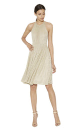 Halston Heritage XXJ152120T Pale-Gold