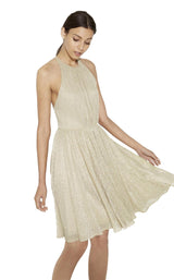 Halston Heritage XXJ152120T Pale-Gold