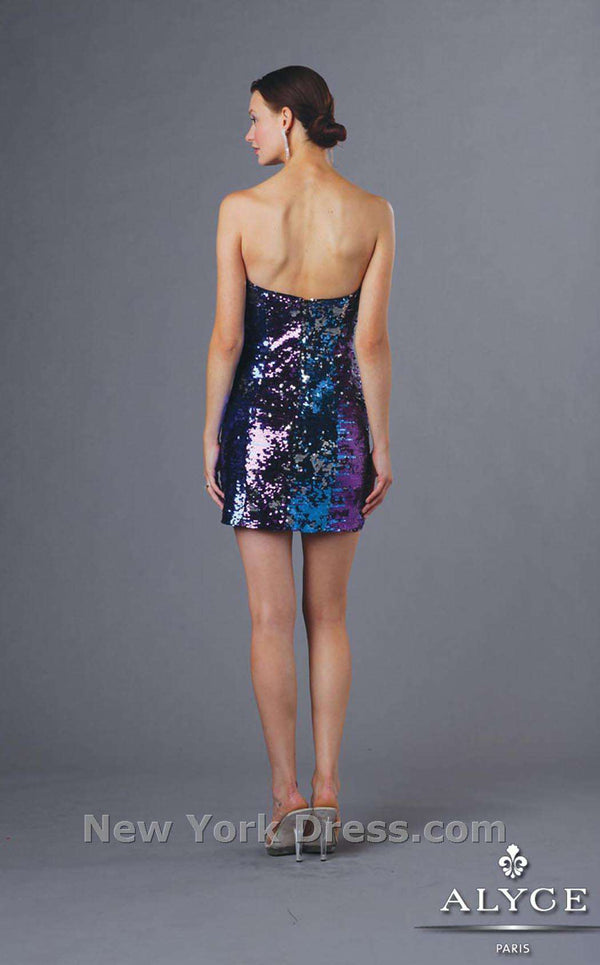 Alyce 4368 Royal/Turquoise
