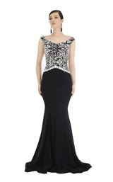 Saboroma 4423 Black/Ivory