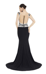 Saboroma 4423 Black/Ivory