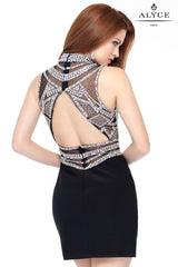 Alyce 4445 Black/Silver Back