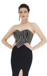 Saboroma 4485 Black/Gold