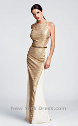 Nicole Bakti 6558 Ivory/Gold
