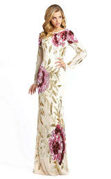 Mac Duggal 4566D Nude-Multi