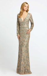 Mac Duggal 4578 Vintage-Taupe