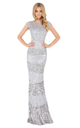 Mac Duggal 4579D Platinum
