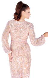 Mac Duggal 4600N Blush Pearl
