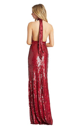 Mac Duggal 4658L Burgundy