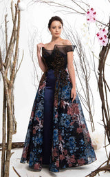 In Couture 4659 Navy Multi