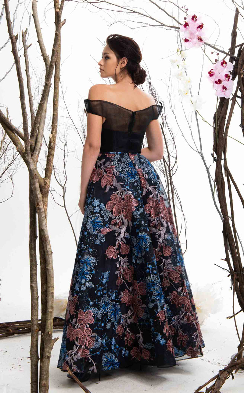 In Couture 4659 Navy Multi