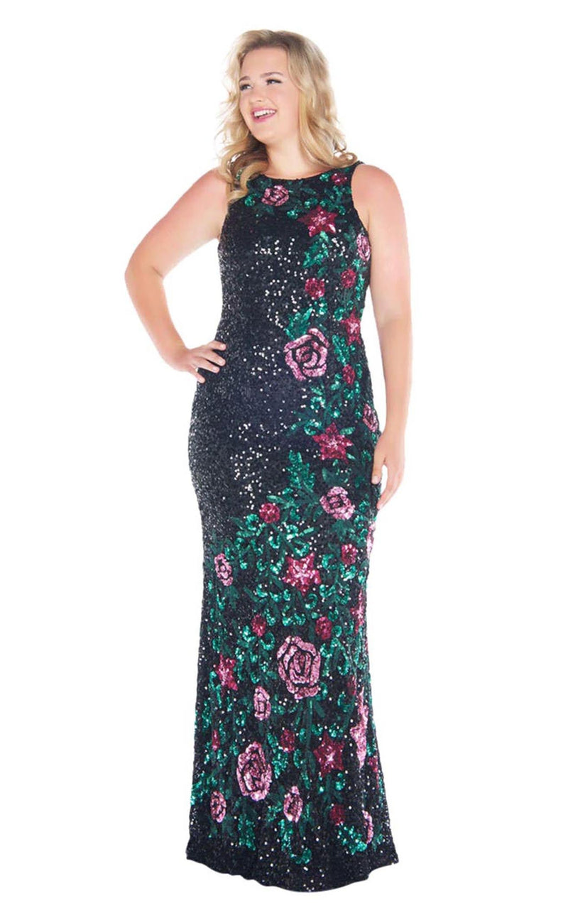 Mac Duggal Fabulouss 4679F Black Multi