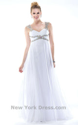 Colors Dress 0978 White