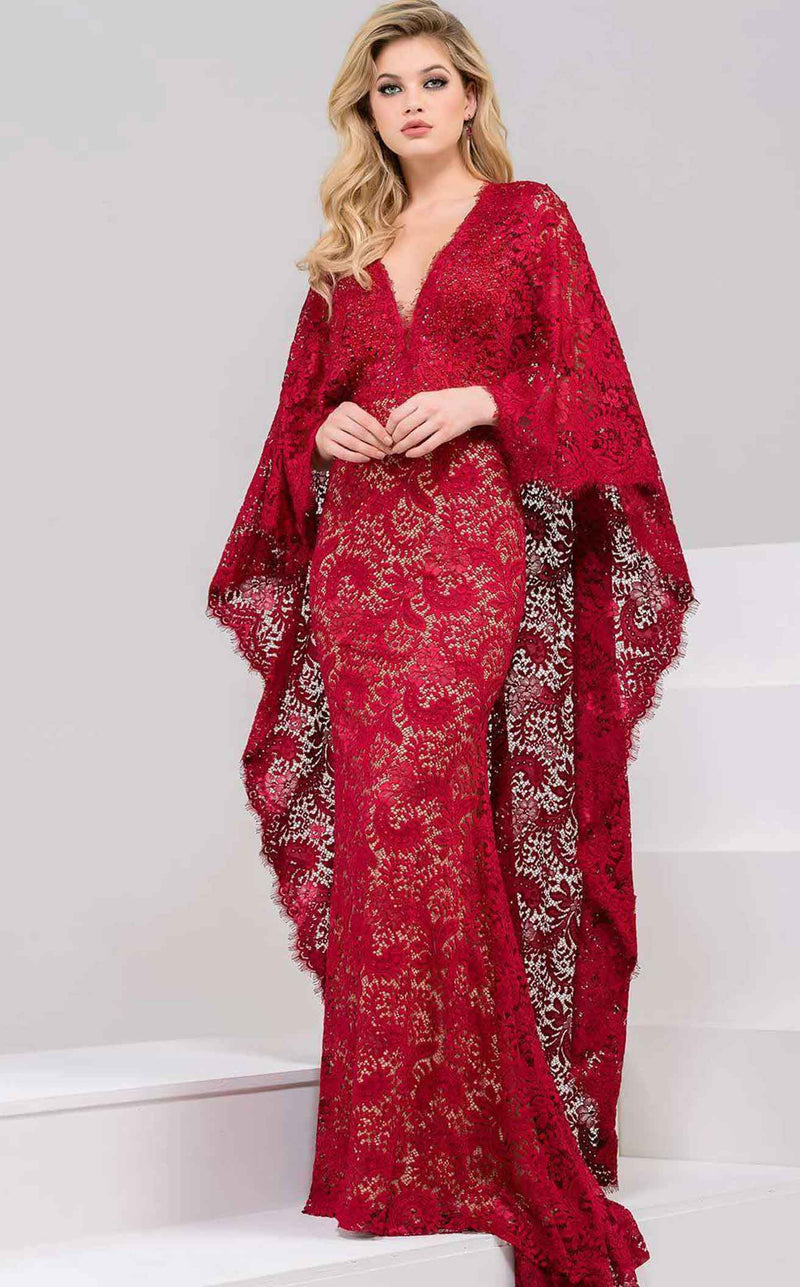 Jovani 47202BG Cranberry
